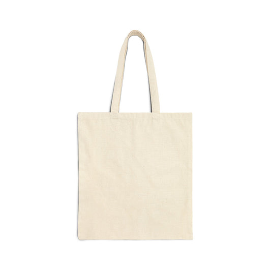 Cotton Canvas "Walk by faith not by fear" Tote Bag