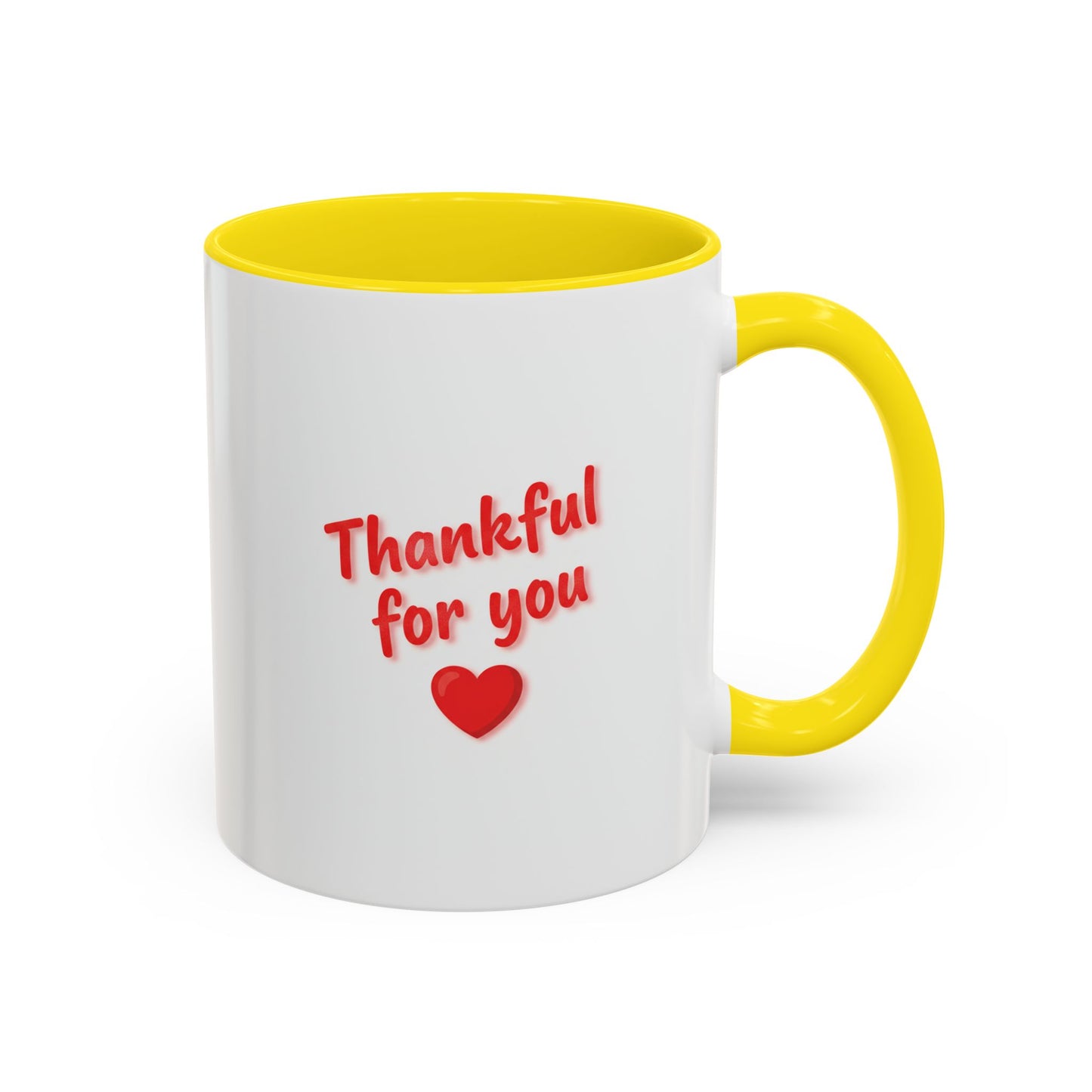 Thankful For You Coffee Mug - Gratitude Gift Mug 11oz 15oz