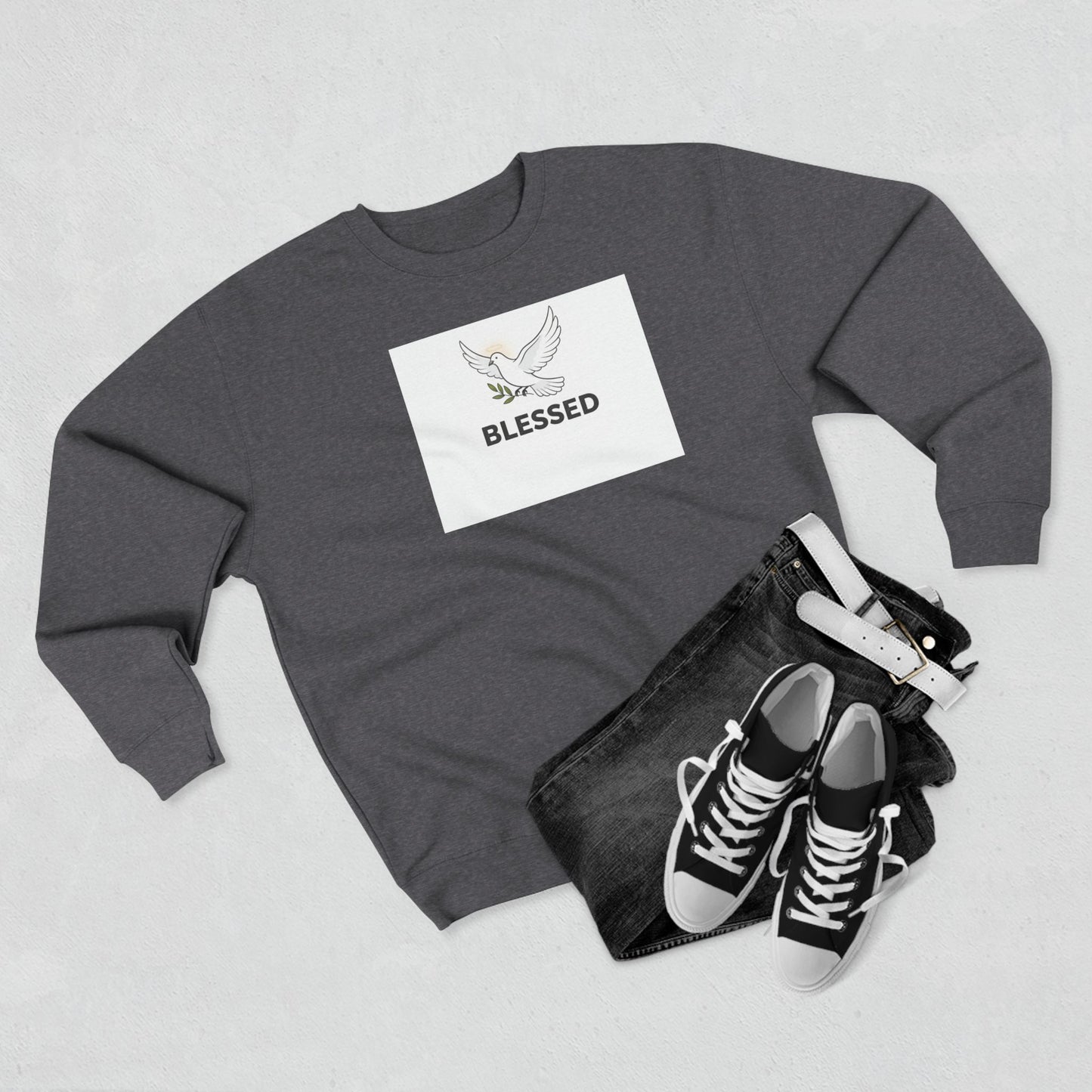 Blessed Dove Crewneck Sweatshirt
