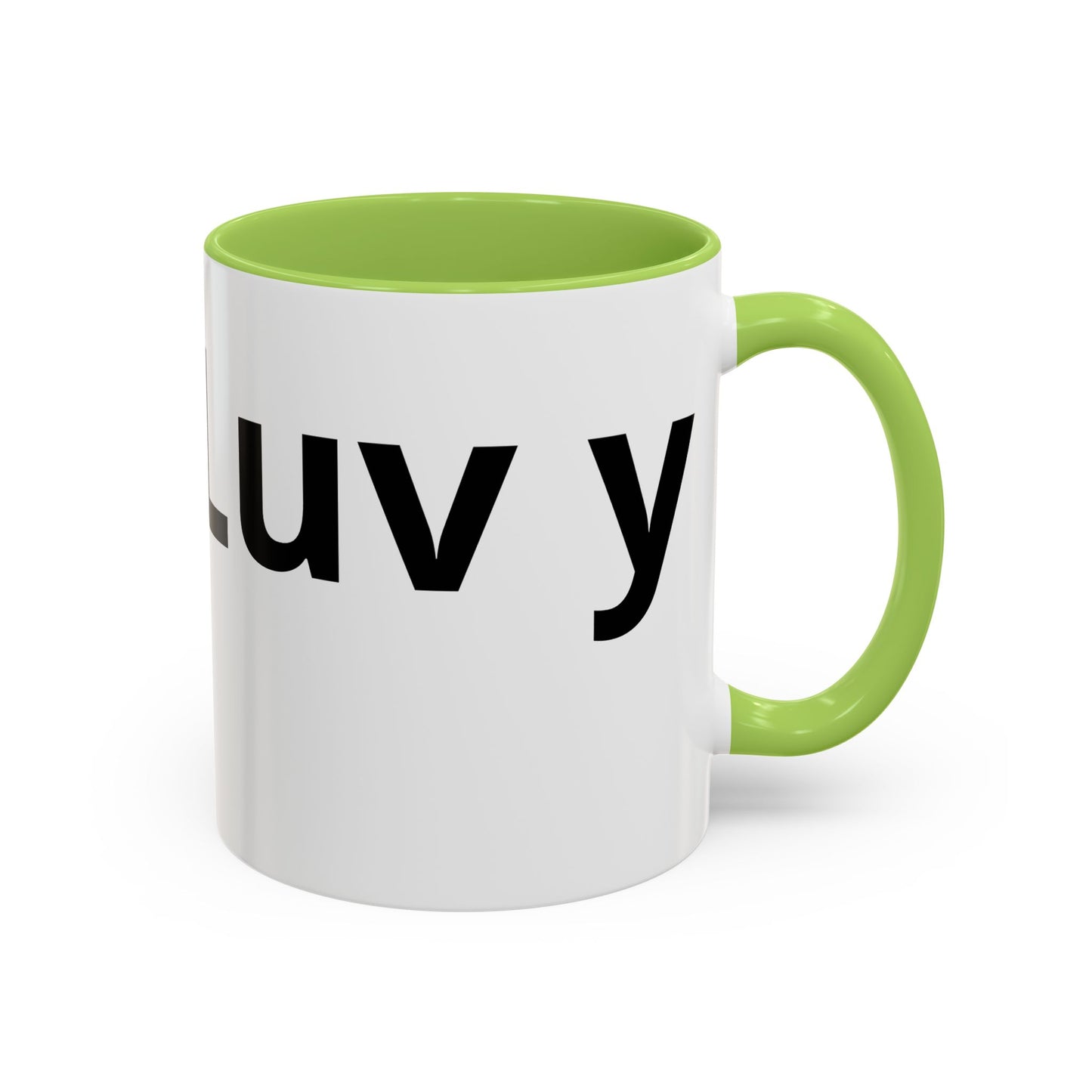 Luv Ya - Accent Coffee Mug (11oz, 15oz)