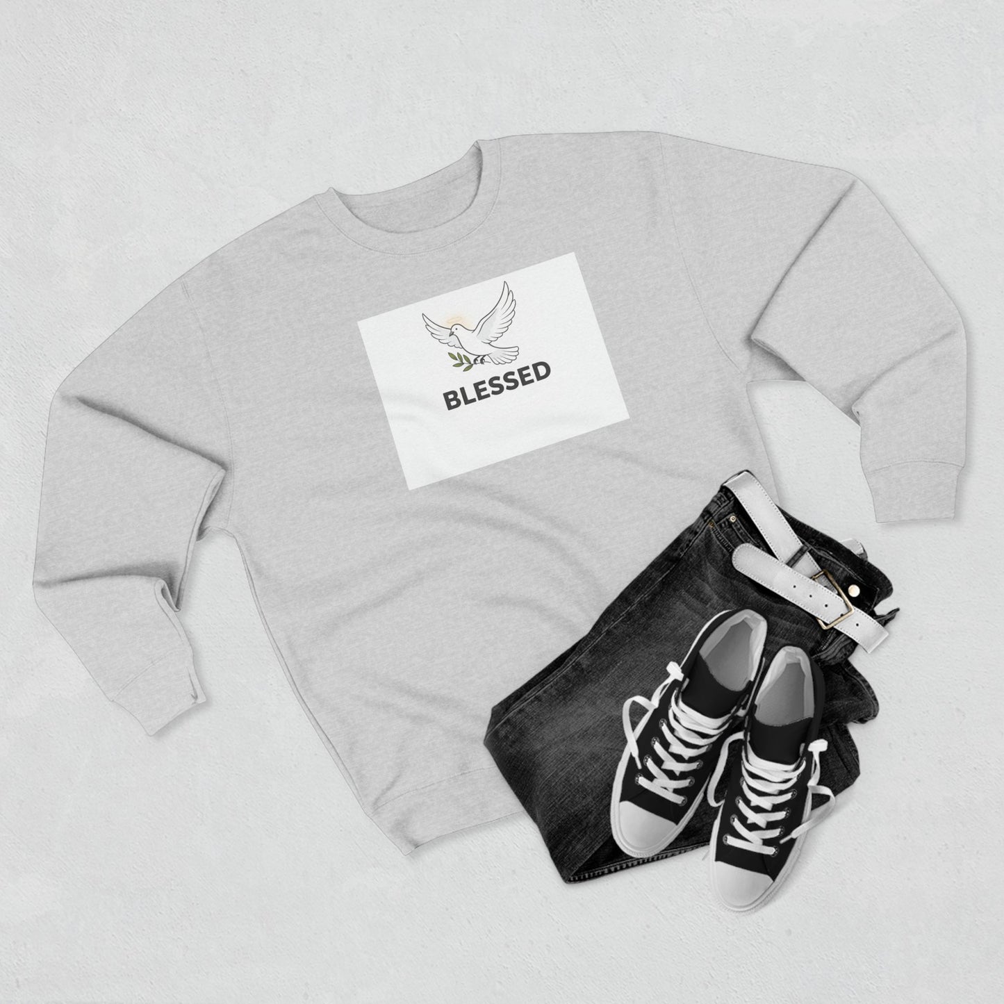 Blessed Dove Crewneck Sweatshirt